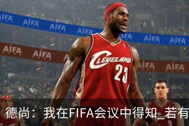 德尚：我在FIFA会议中得知 若有VAR葡萄牙欧洲杯决赛进球会被取消